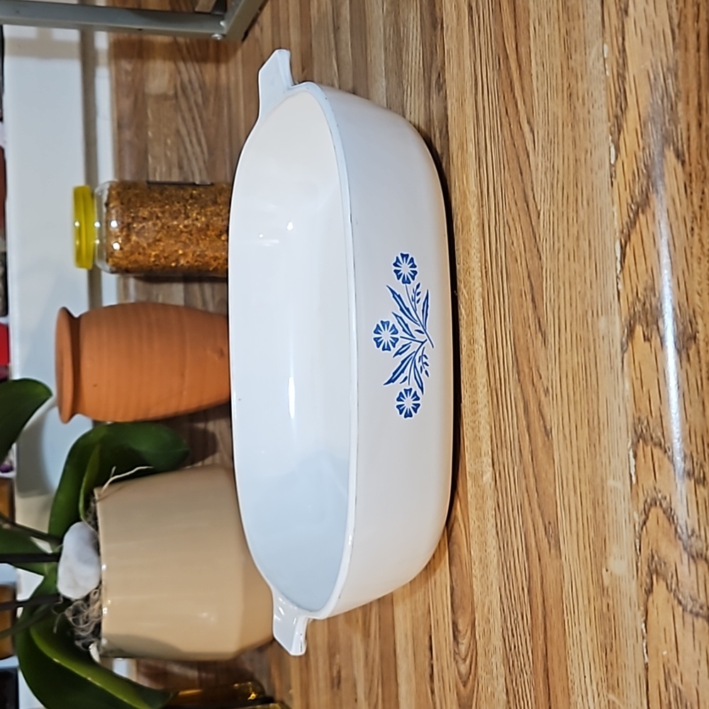 Corning Ware Blue Cornflower 10 QT Baking dish